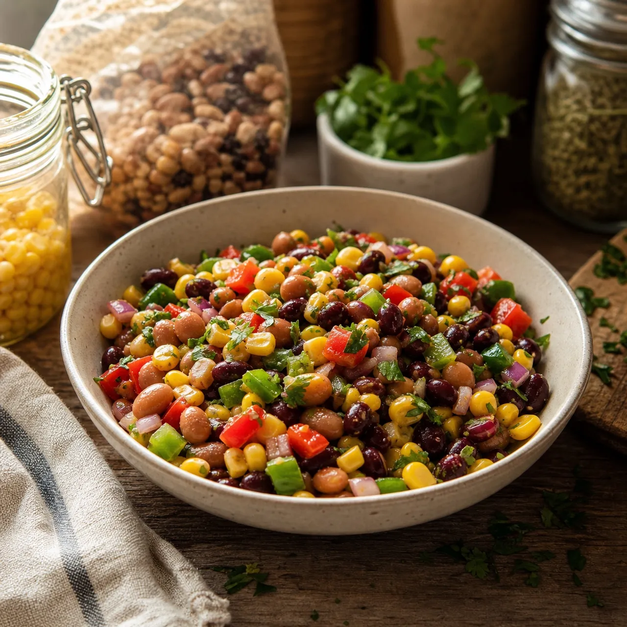 Bean and Corn Salad — Pantry & Instant recipe