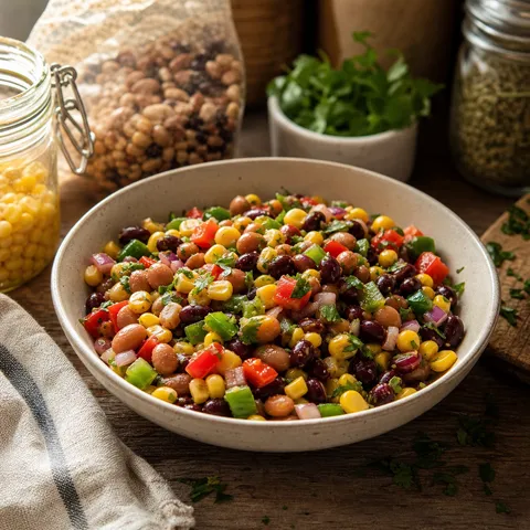 Bean and Corn Salad — Pantry & Instant recipe