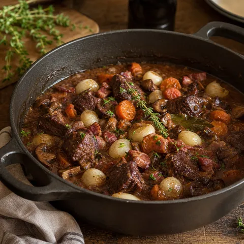 Beef Bourguignon — Meat & Pork recipe