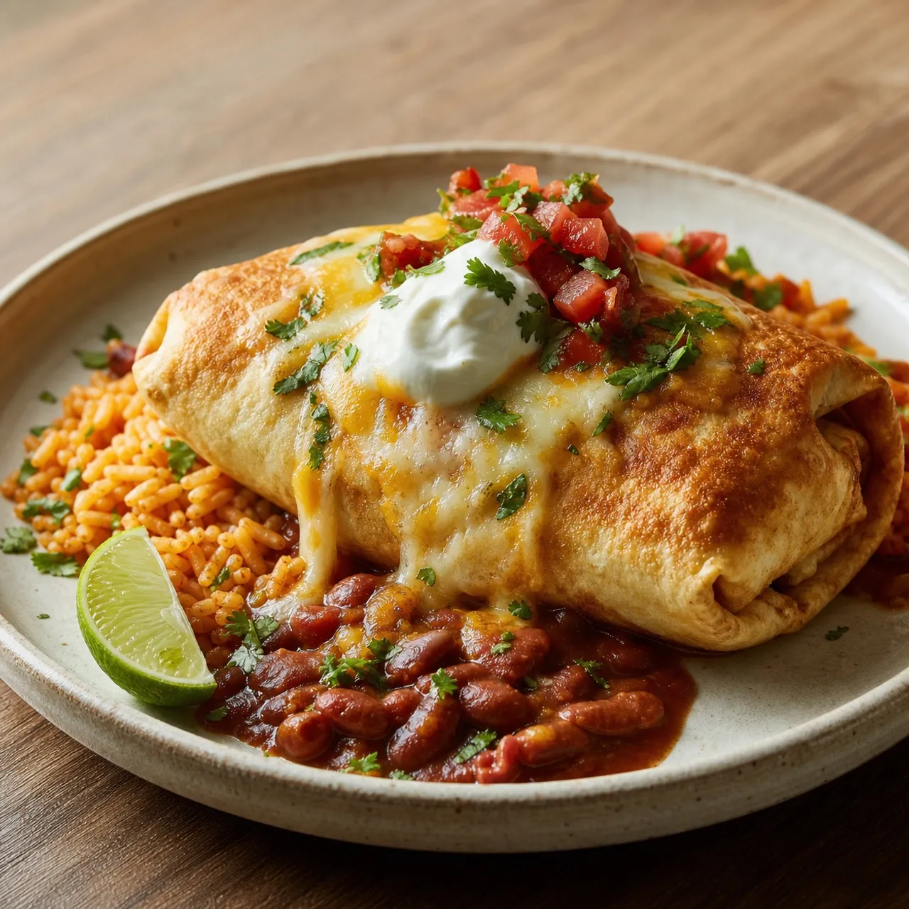 Beef Chimichanga — Tex Mex recipe