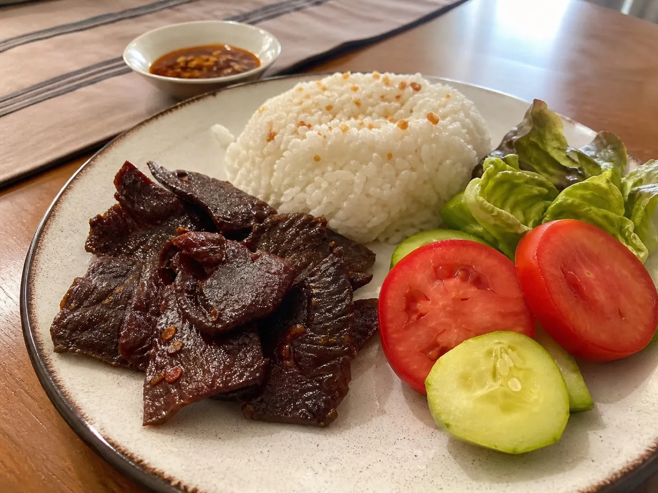 Beef Jerky — served