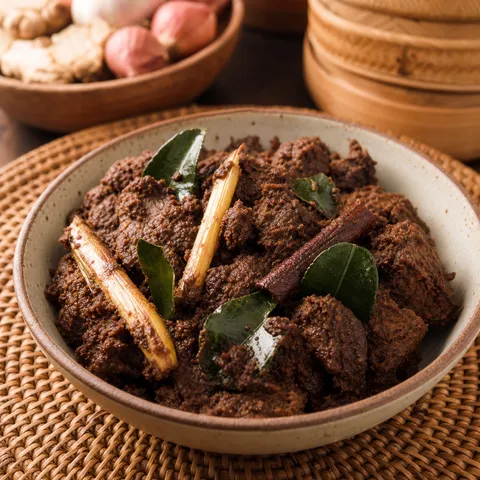 Beef Rendang — Indonesian & Malaysian recipe