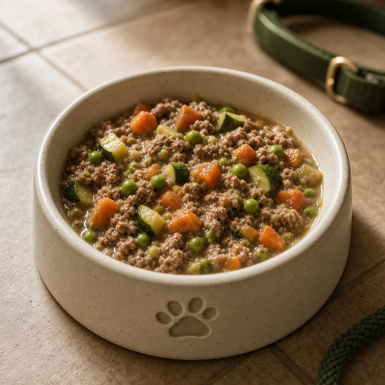 Beef & Veggie Stew for Senior Dogs