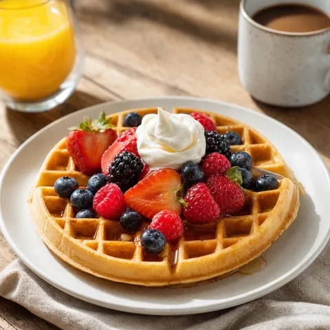 Belgian Waffles — Breakfast recipe
