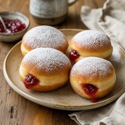 Berliner (German Jelly Doughnuts) — German recipe