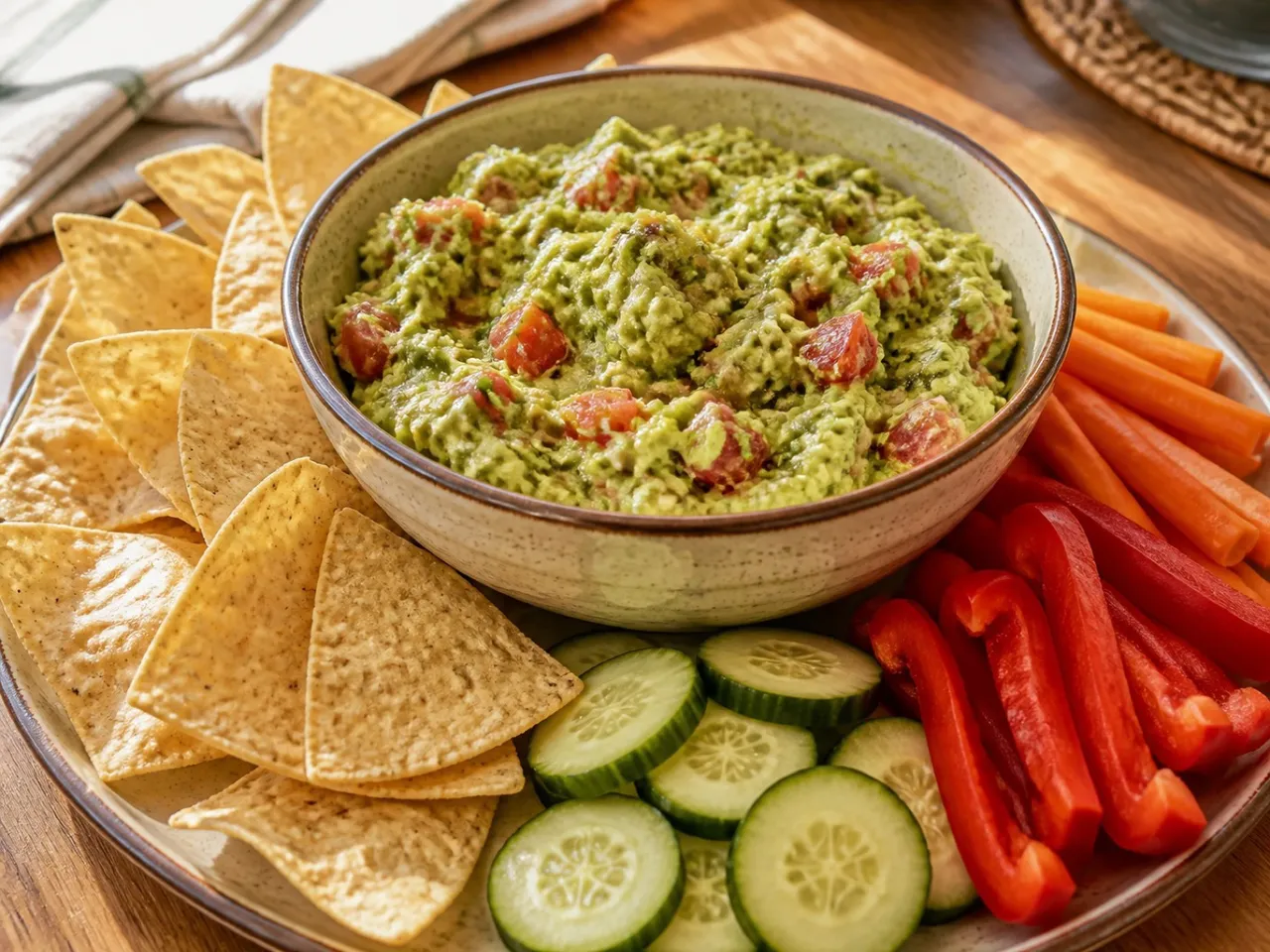 Betty Crocker's Southwestern Guacamole Dip — served