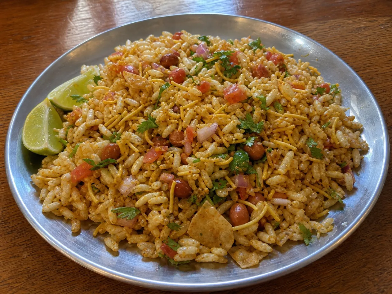 Bhel Puri — served