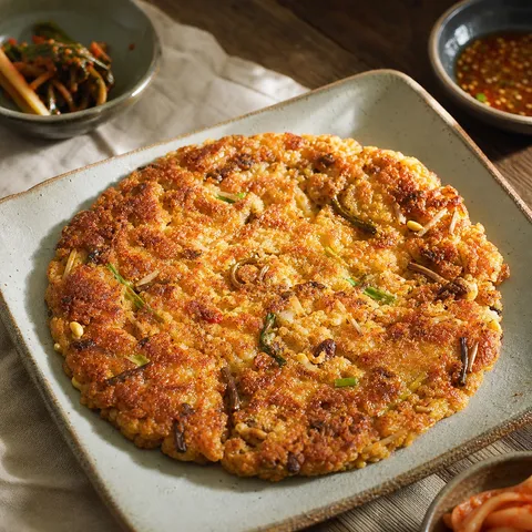 Bindaetteok (Mung Bean Pancake) — Korean recipe