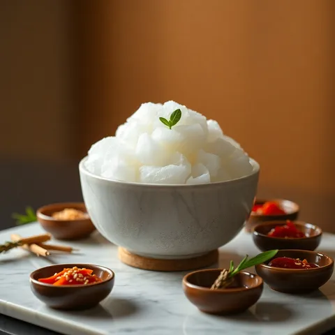 Bingsu (Shaved Ice Dessert)