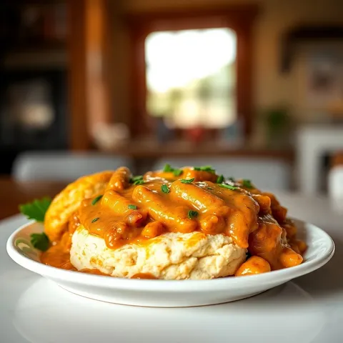 Biscuits and Sausage Gravy
