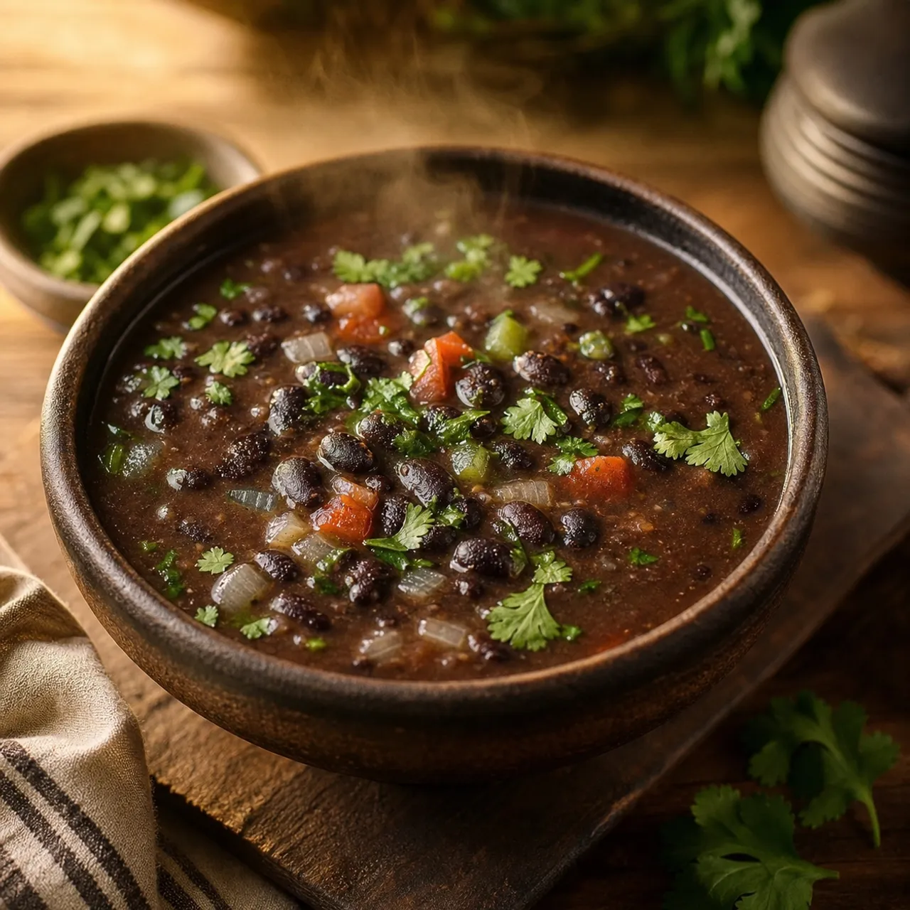 Black Bean Soup — Soups & Stews recipe