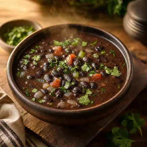 Black Bean Soup — Soups & Stews recipe