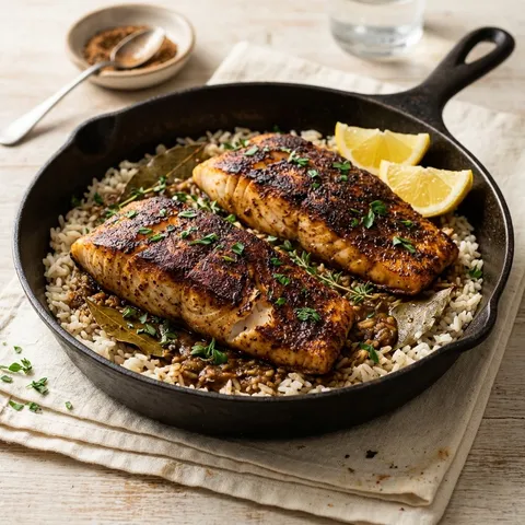 Blackened Redfish — Cajun & Creole recipe