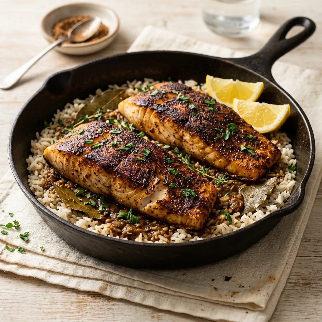 Blackened Redfish — Cajun & Creole recipe