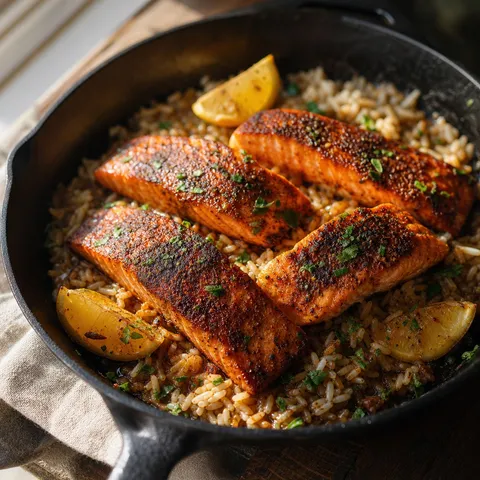 Blackened Salmon — Cajun & Creole recipe