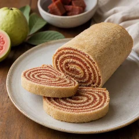 Bolo de Rolo (Brazilian Rolled Guava Cake) — Brazilian recipe