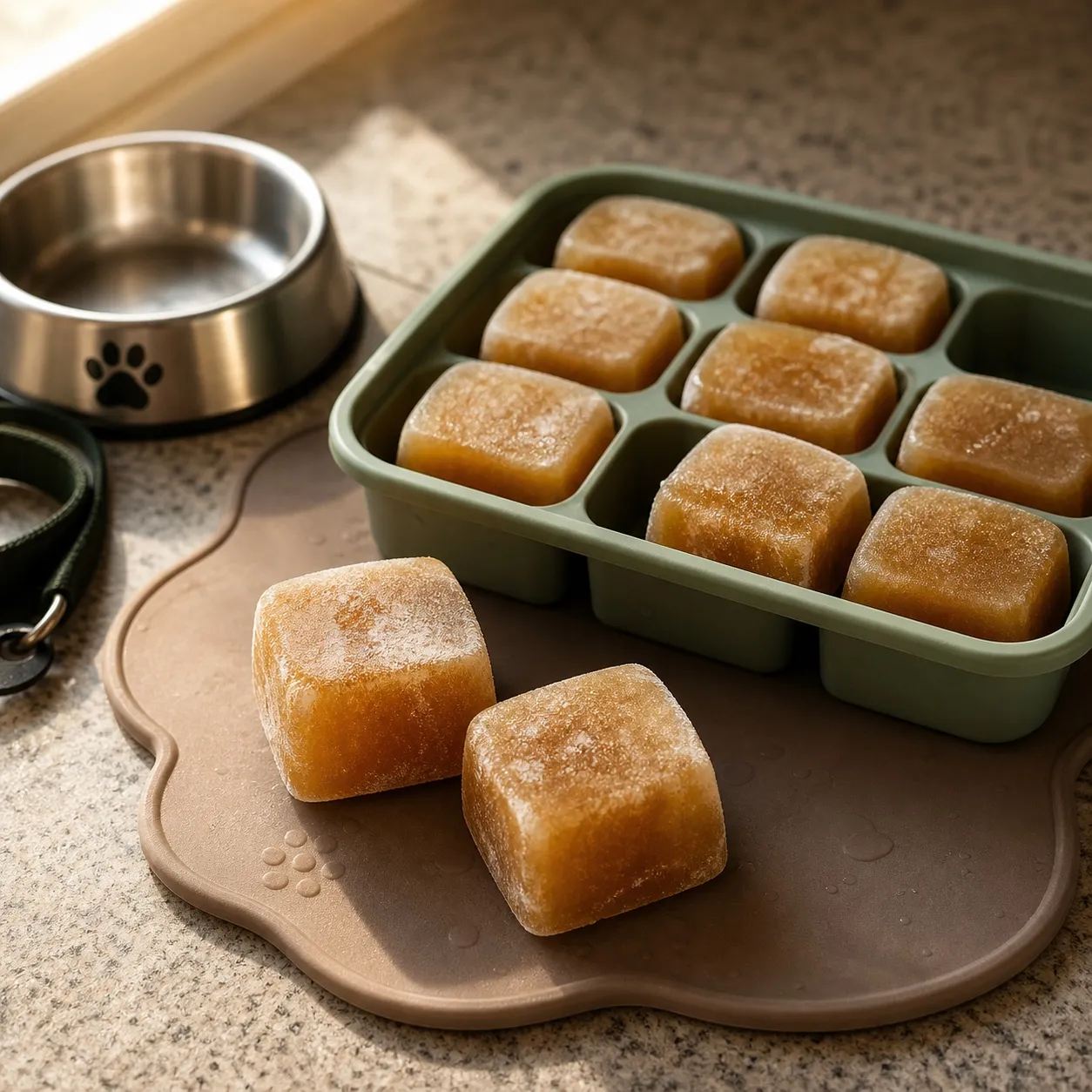 Frozen Bone Broth Cubes