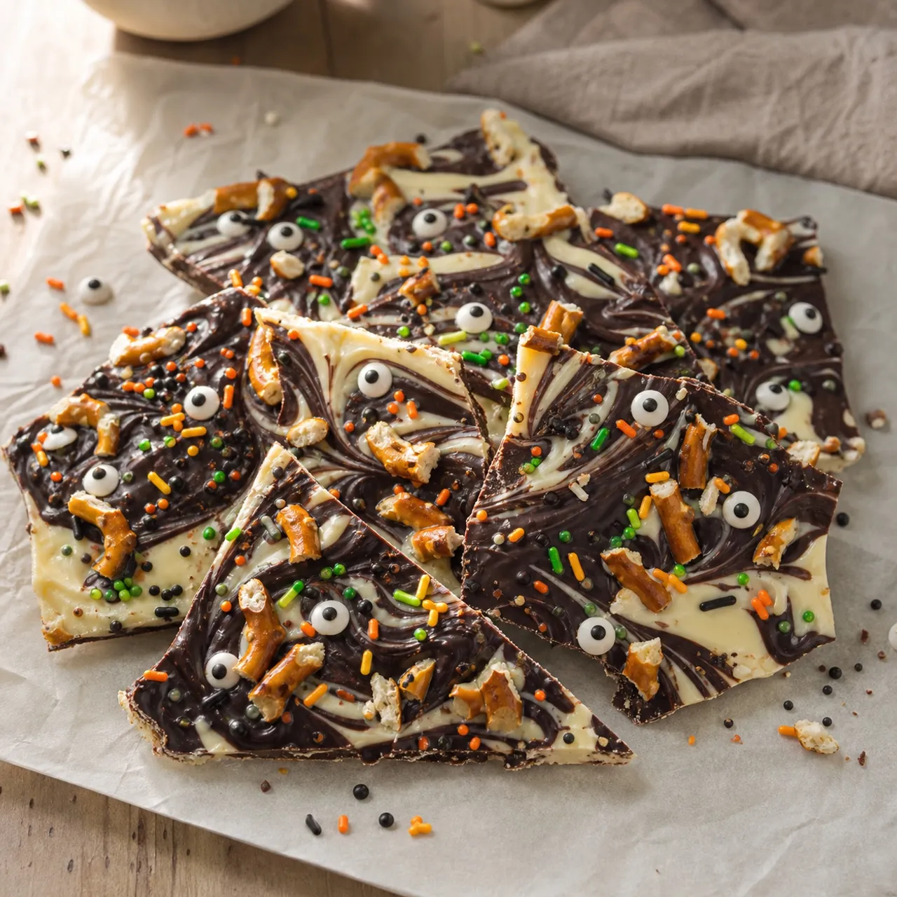 Boo Bark — Desserts recipe