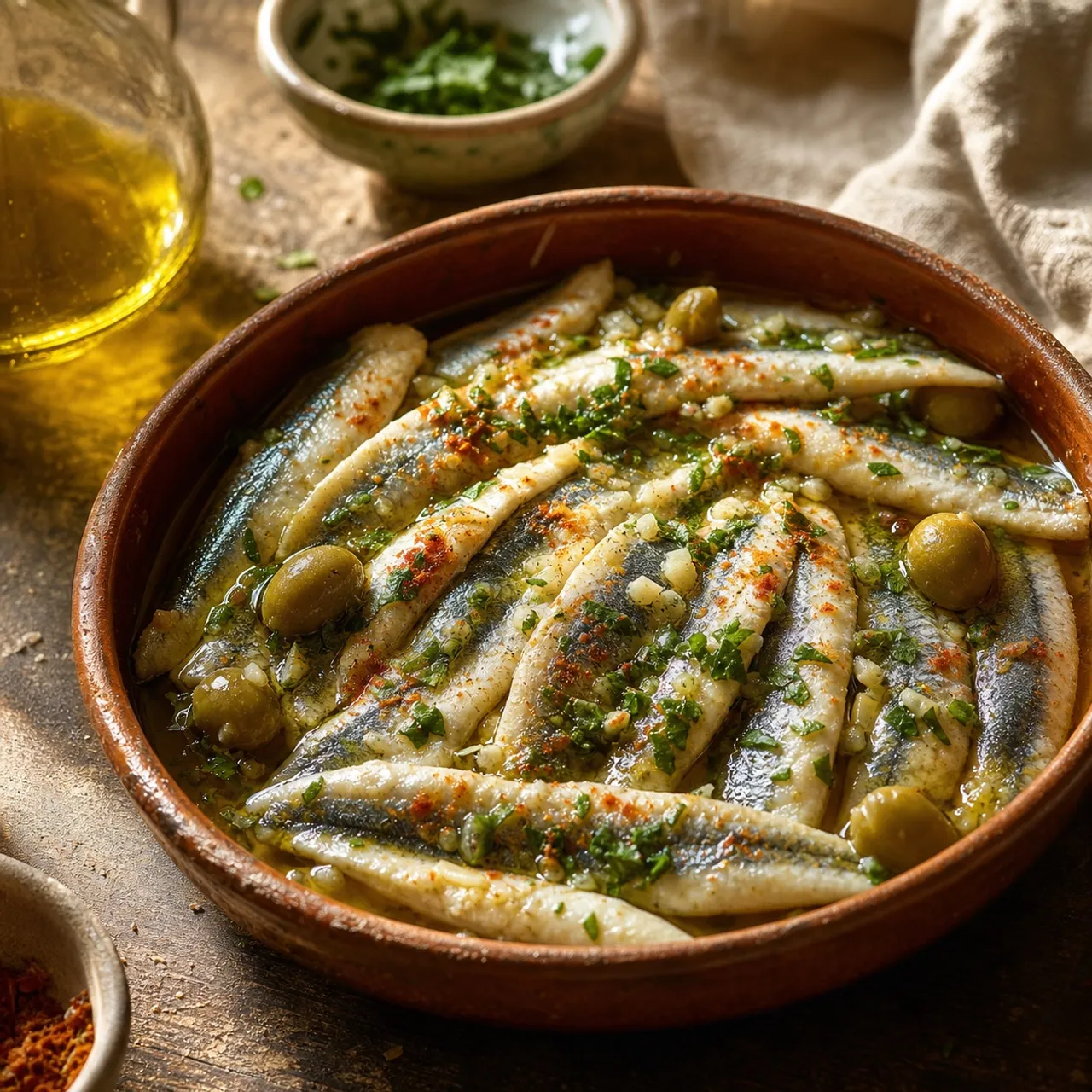 Boquerones en Vinagre — Spanish recipe