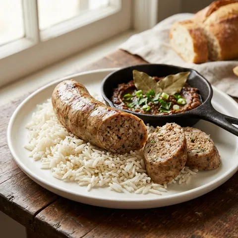 Boudin Sausage — Cajun & Creole recipe
