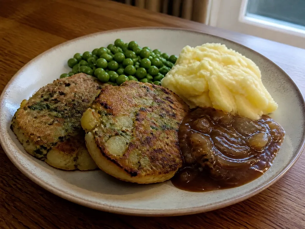 Boxty — plated and served