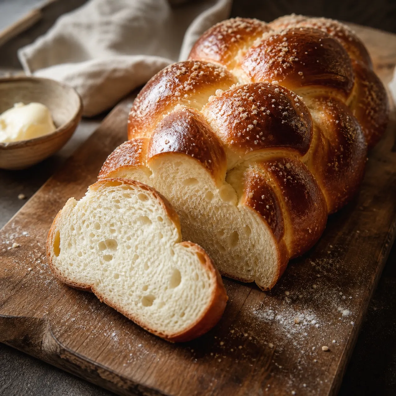 Braided Challah — Breads recipe