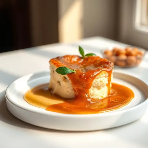 Bread Pudding with Jack Daniels Sauce