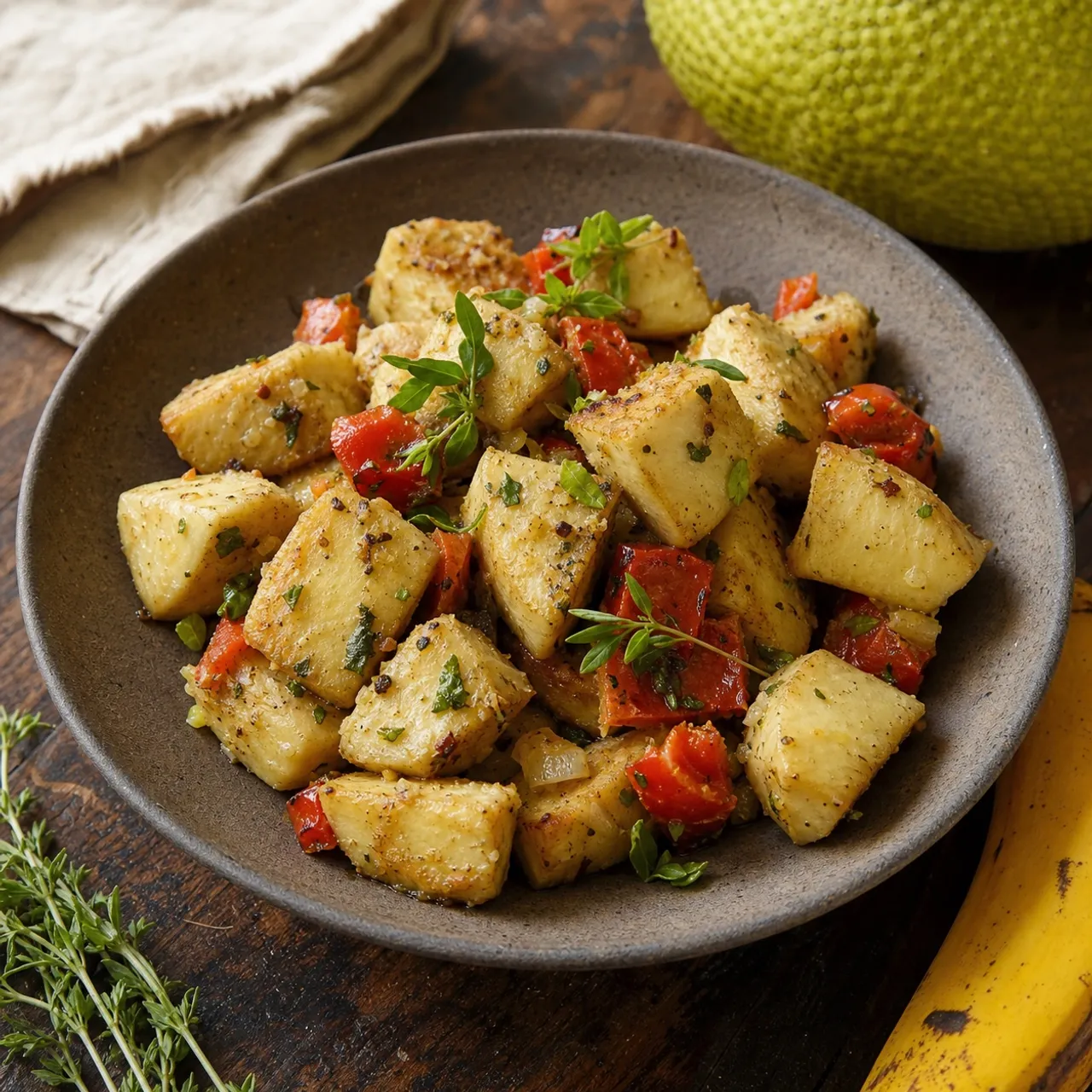 Breadfruit Roast — Caribbean recipe