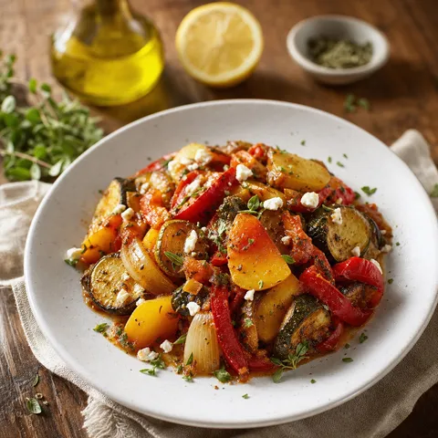 Briam (Greek Roasted Vegetable Medley) — Greek recipe