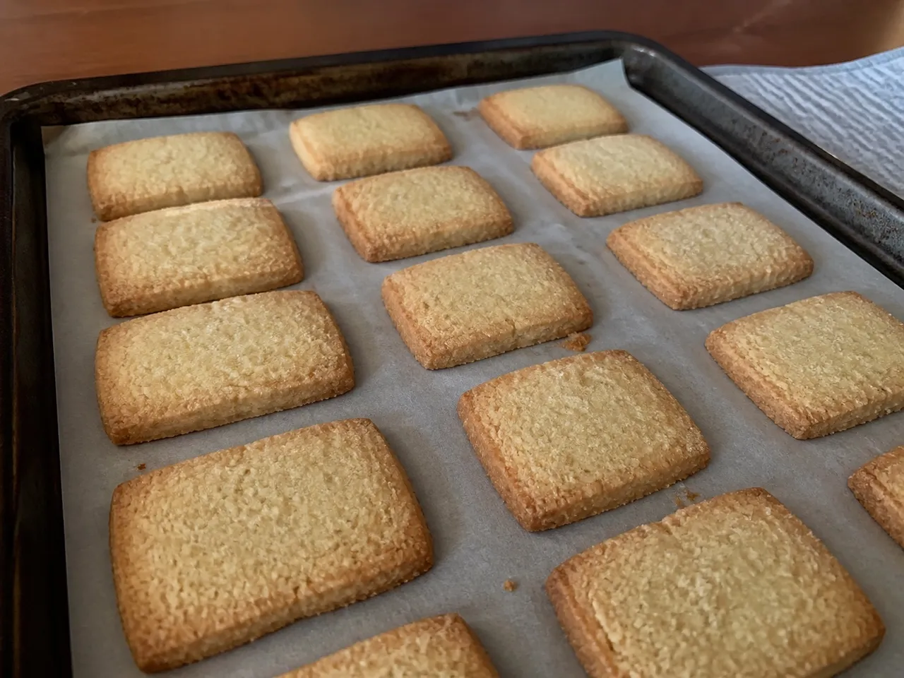 Brown Sugar Shortbread — served
