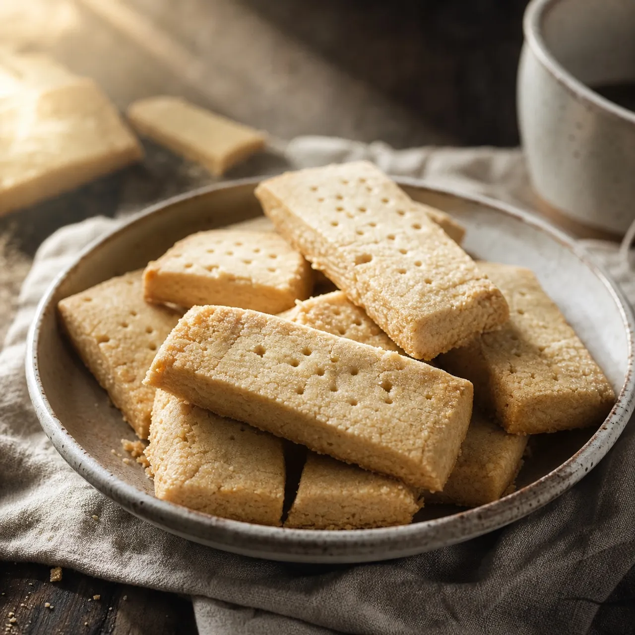 Brown Sugar Shortbread — Desserts recipe