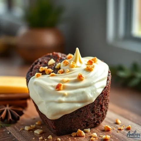 Brownie Heart Cake