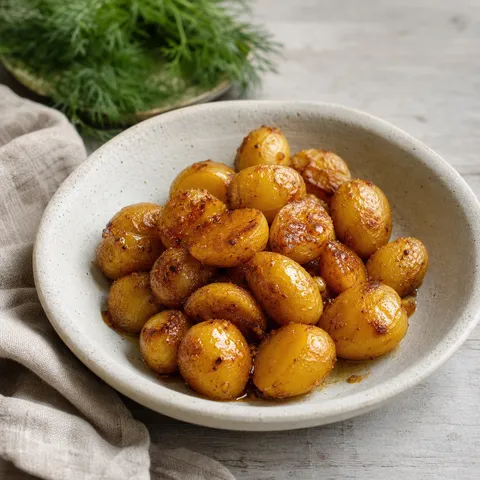 Brunede Kartofler — Nordic recipe