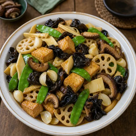 Buddha's Delight (Luohan Zhai) — Chinese recipe