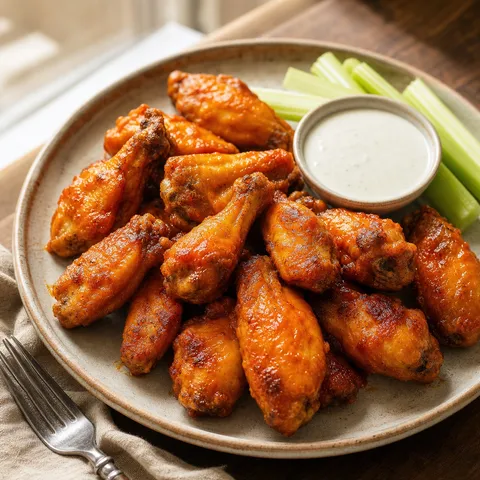 Buffalo Chicken Wings — Lunch & Snacks recipe