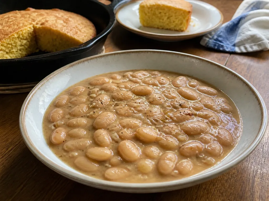 Butter Beans — plated and served