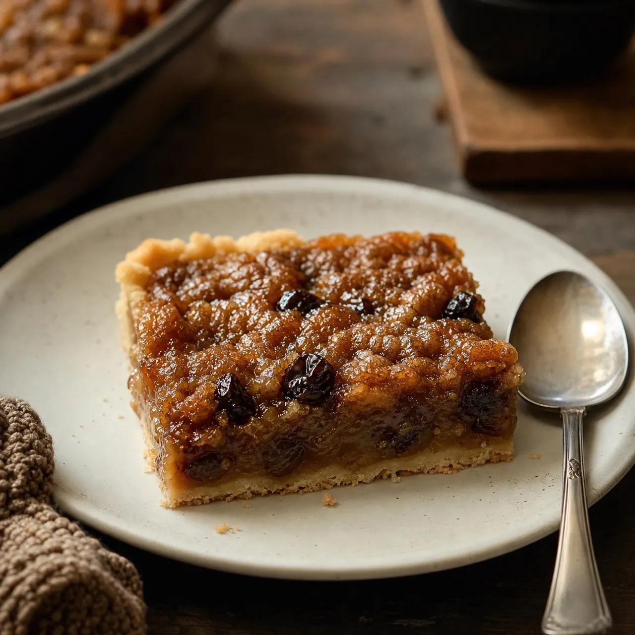 Butter Tart Slice — Desserts recipe