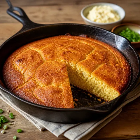 Buttermilk Skillet Cornbread — Vegetables & Sides recipe