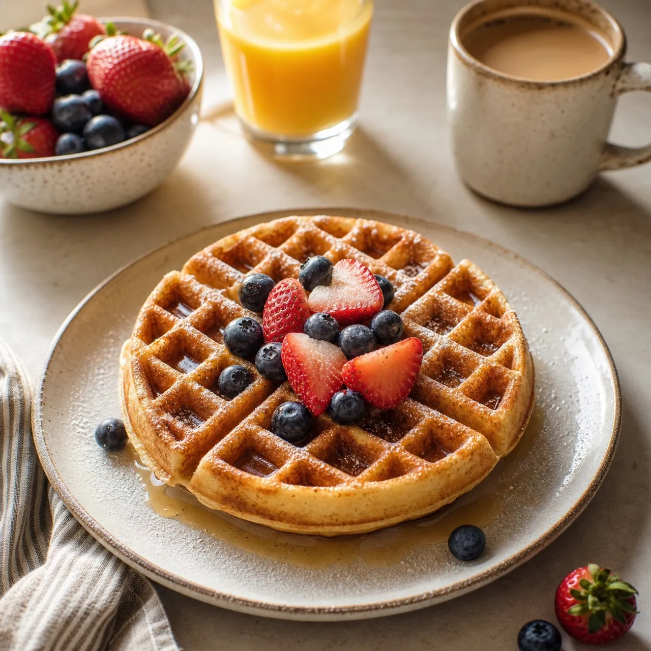 Buttermilk Waffles — Breakfast recipe