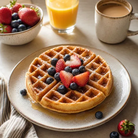 Buttermilk Waffles — Breakfast recipe