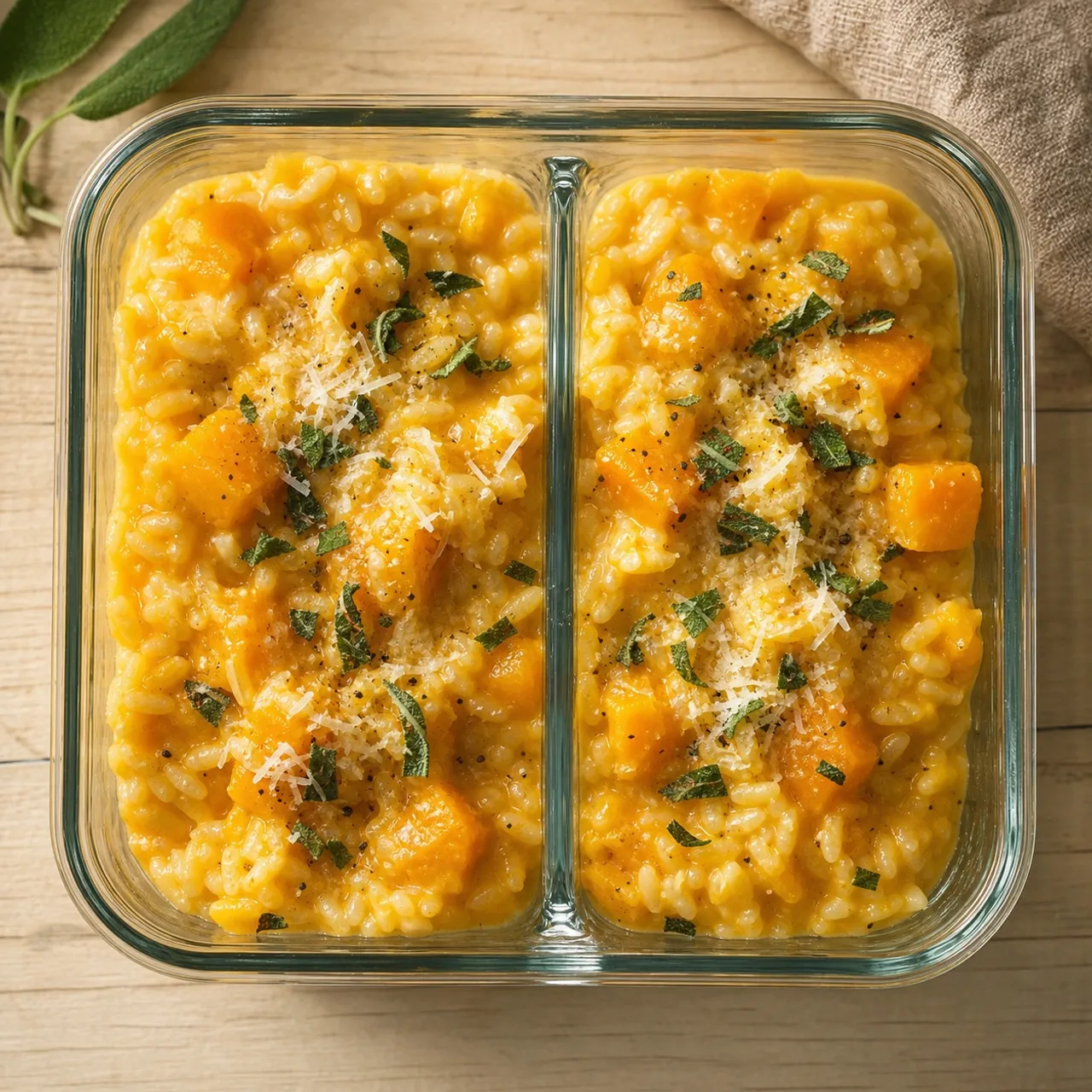 Butternut Squash Risotto — Meal Prep recipe