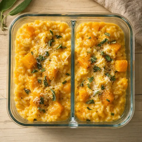 Butternut Squash Risotto — Meal Prep recipe