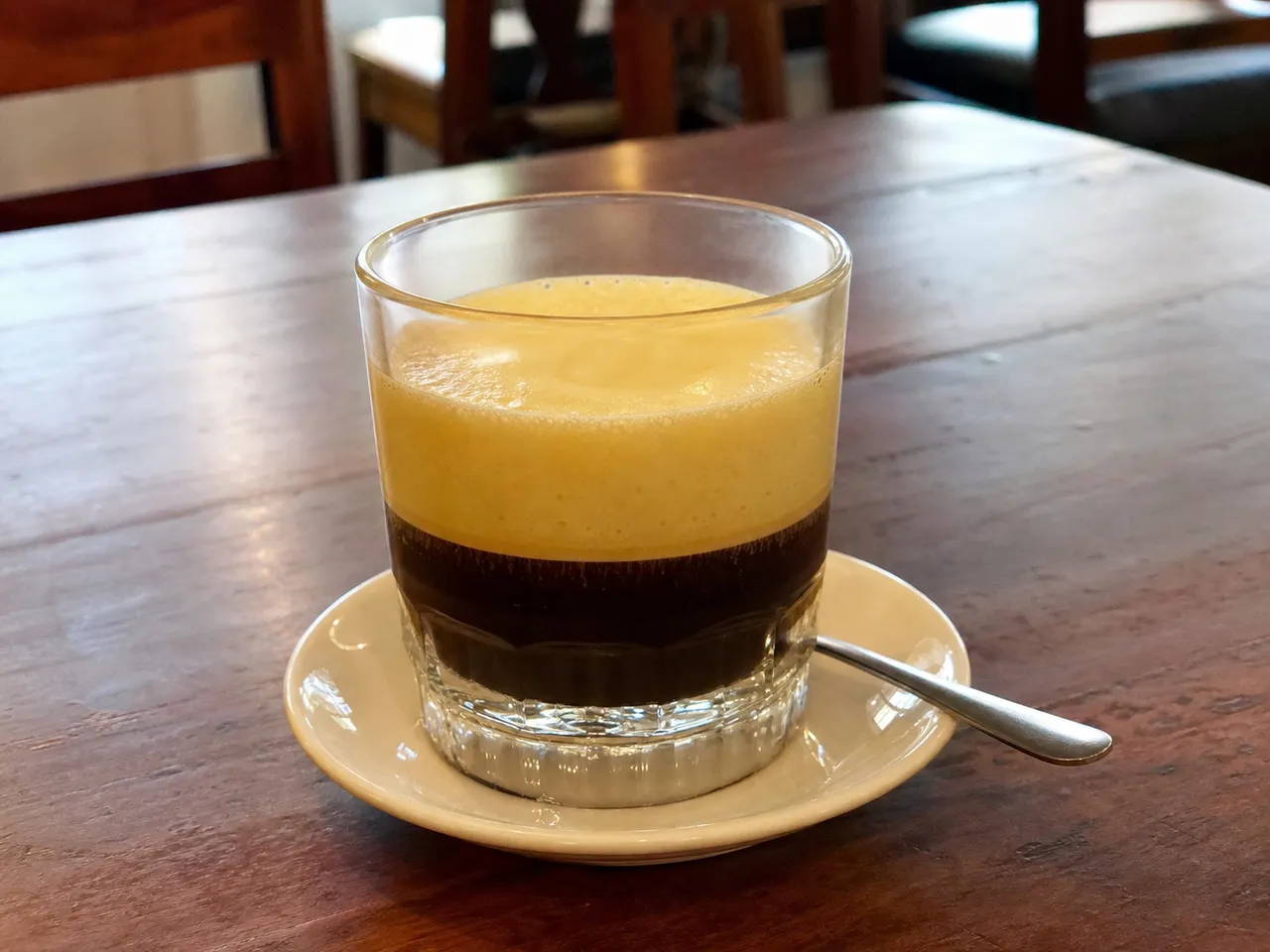Cà Phê Trứng (Egg Coffee) — served