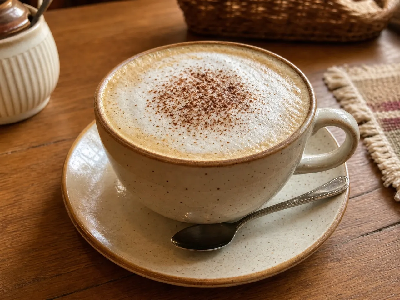 Cafe Cappuccino — served