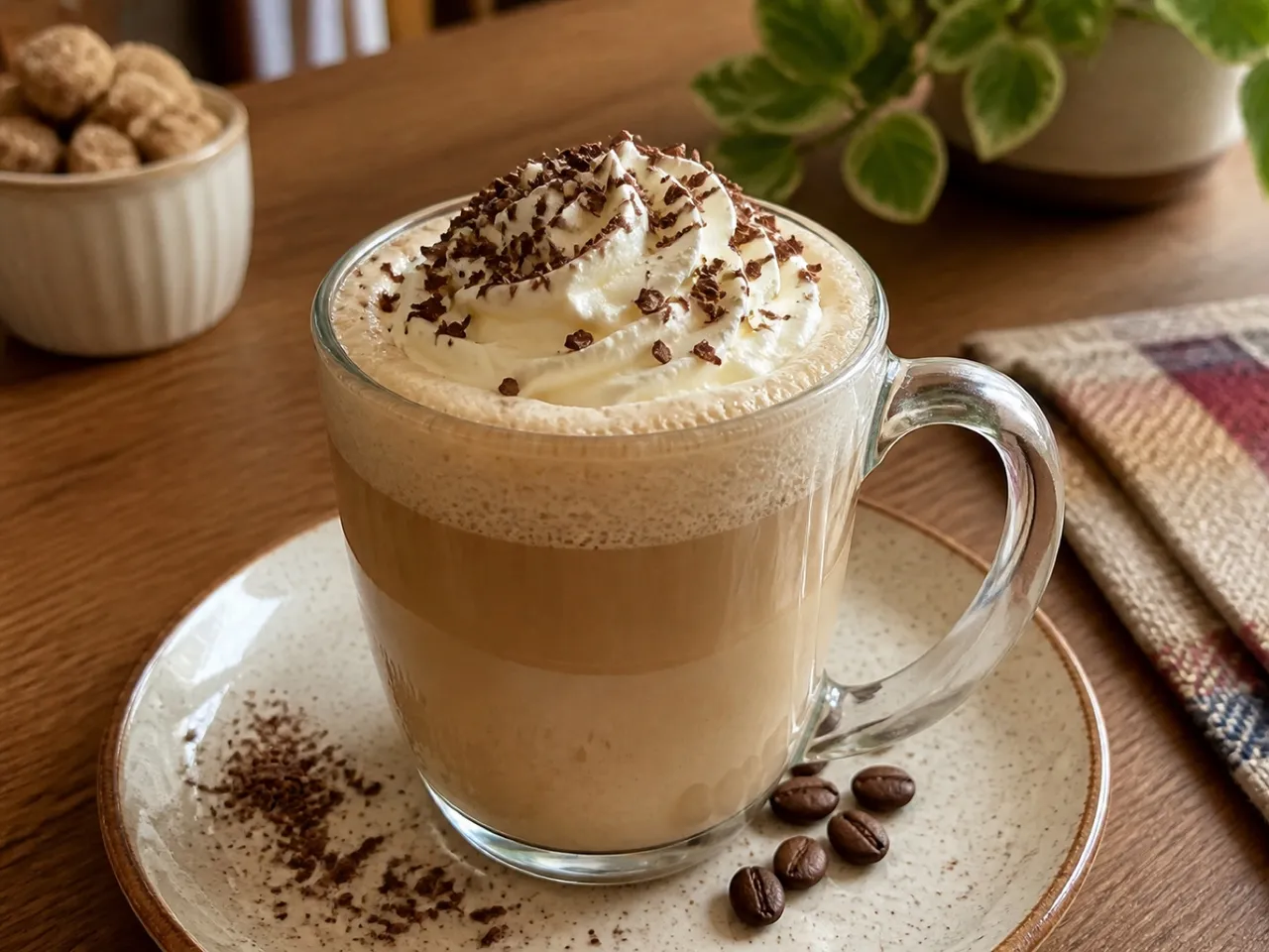 Cafe Vienna Mix — served