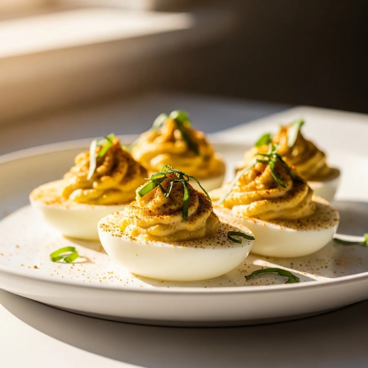 Cajun Deviled Eggs — Cajun & Creole recipe
