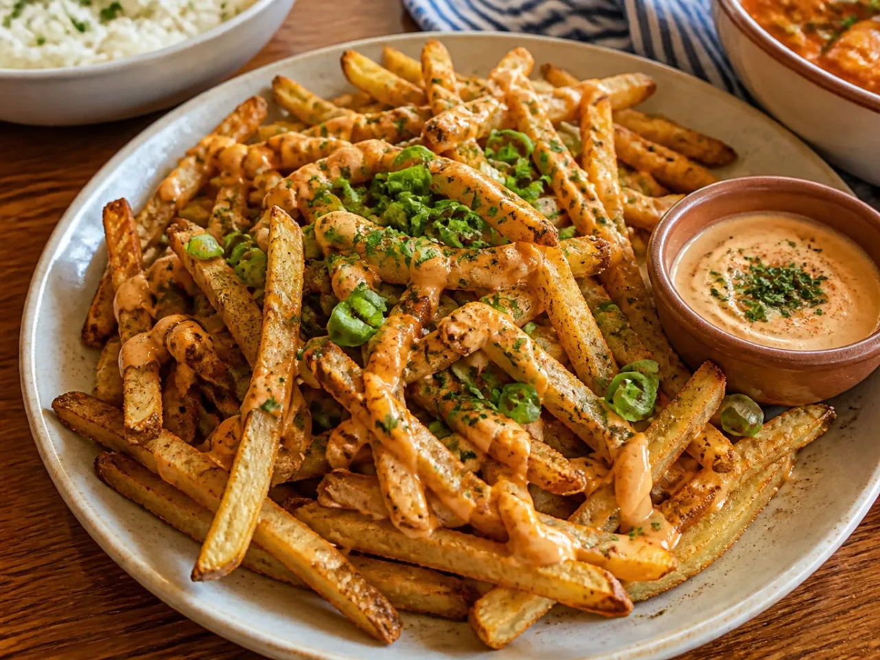 Cajun Fries — served