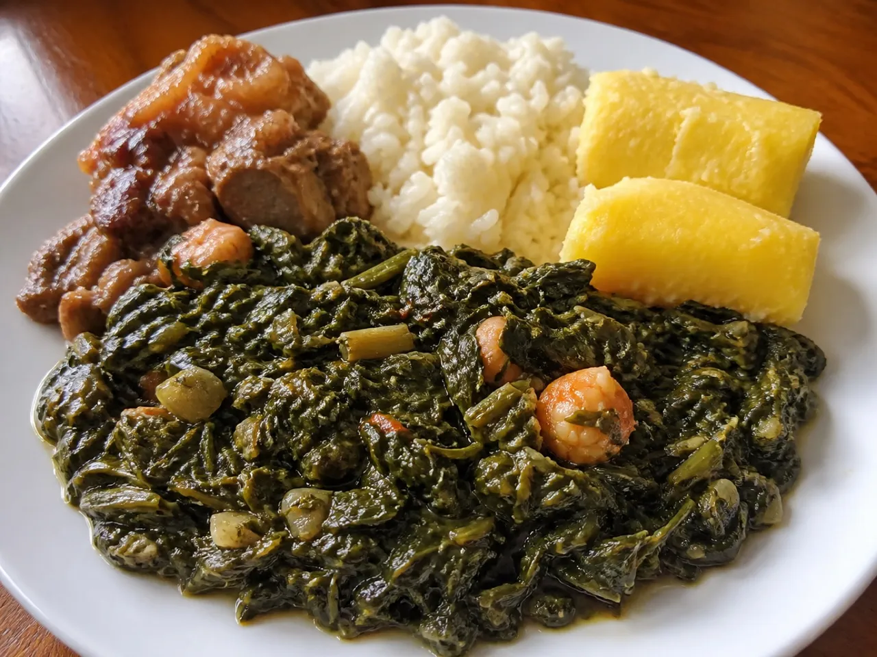 Callaloo — served