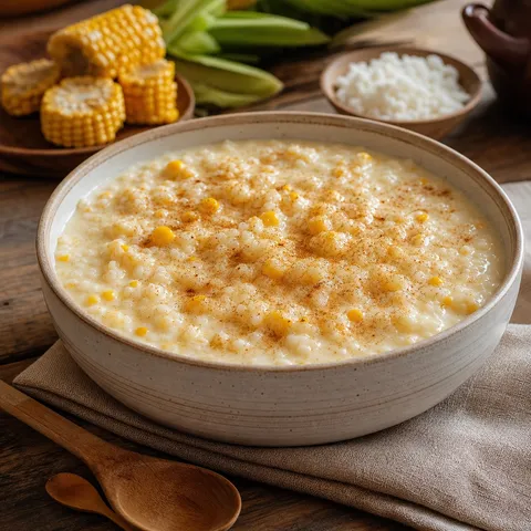 Canjica (Sweet Corn and Coconut Pudding) — Brazilian recipe