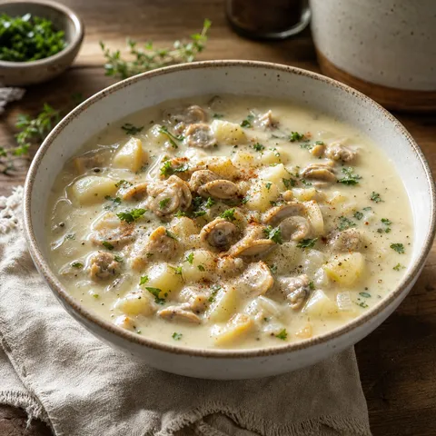 Canned Clam Chowder Upgrade — Pantry & Instant recipe